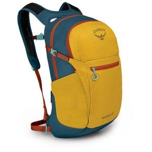 OSPREY DAYLITE PLUS BACKPACK DAZZLE YELLOW VENTURI BLUE NEW WITH TAGS
